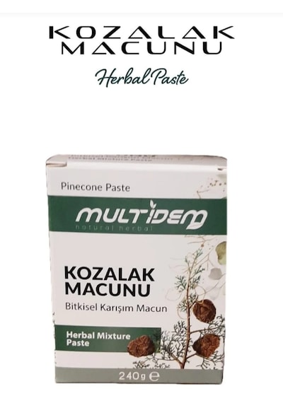 Multidem Kozalak Macunu Bitkisel Karışım Macun 240 G