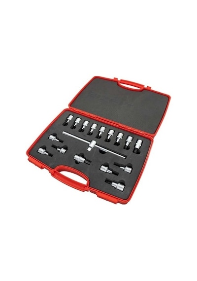 1/2 Allen Uçlu Lokma Takımı Ve Torx Uç Set 17 Parça