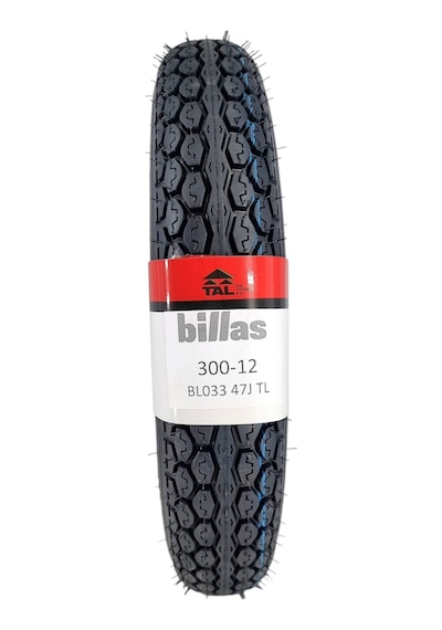 300-12 Tl Tubeless - Dubleks Bl033 Üçtekerli Motosiklet Lastiği