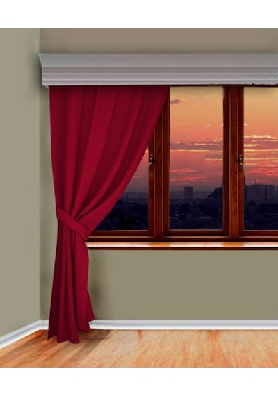 Smart Tek Parça Fon Perde 80 X 270 Cm Dekoratif Kumaş Perde