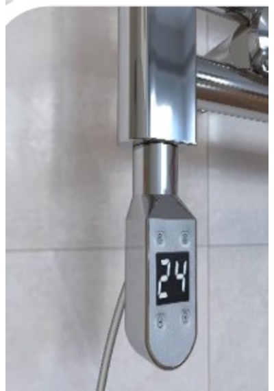 Digisu 300x1200 Beyaz Elektrikli-digital Termostatlı Havlupan