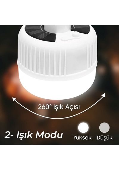 90w 24 Led Çok Fonksiyonlu Solar Acil Durum Lambası