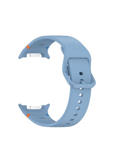 Adige Samsung Galaxy Uyumlu Watch 8 Ultra Kordon Kayış Silikon Dikiş Detaylı