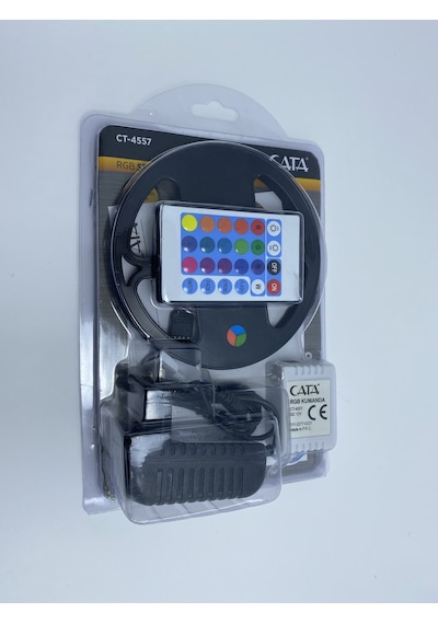 Cata Ct-4557 Rgb Şerit Led Seti ( 5 Mt Rgb Led 3 Renk + Trafo + R (512746503)