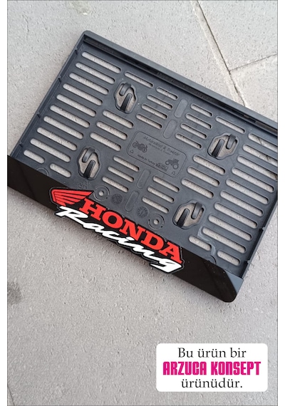 Motosiklet Plakalığı - Honda Racing Motor Plakalığı Honda Honda Racing Motor Plakalık