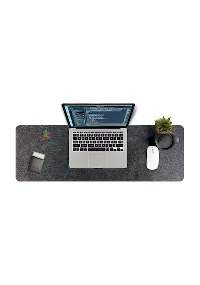 Çalışma Masası Düzenleyici Keçe Bilgisayar Mouse Pedi Masa Üstü Düzenleyici Mat 90x33 Cm