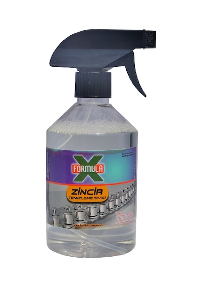 Formulax Bisiklet Motosiklet Zincir Temizlik Sıvısı 500 Ml Beyaz
