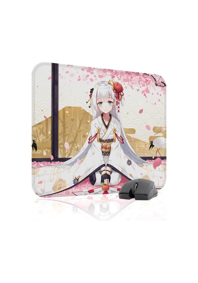 Azur Lane Kaymaz Dikişli Kauçuk Oyuncu Mousepad V5 - 48x40 Xl Gaming Mouse Pad Fare Altlığı