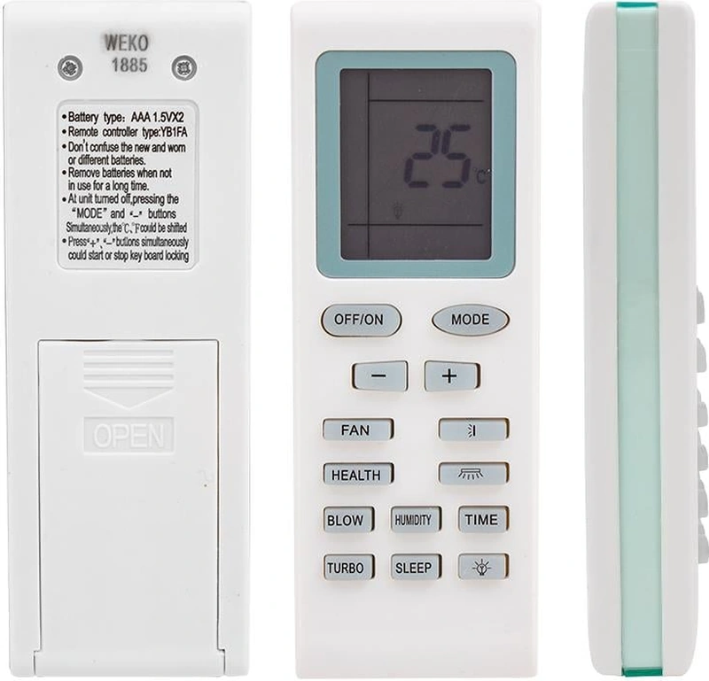 Beko Bk 2600 - Gree Yb1fa Klima Kumandası