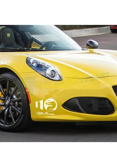 Alfa Romeo Logo 159 147 156 146 Giulietta Mito Oto Sticker 2 Adet