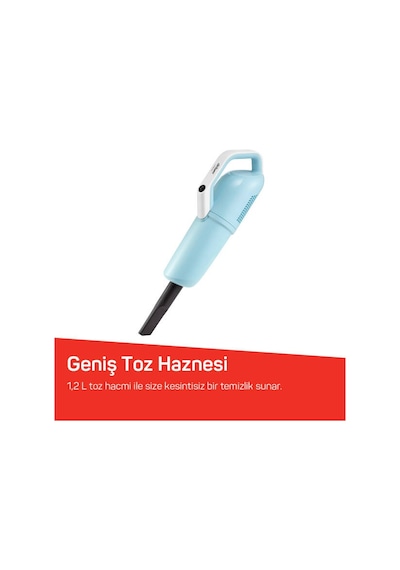 Arzum AR4087 Gırgır 2’si1 Arada 550W Dikey Elektrikli Süpürge El Süpürgesi Özellikli Yıkanabilir Filtre