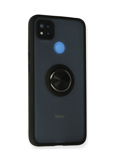 Xiaomi Redmi 9c Kılıf Montreal Yüzüklü Silikon Kapak
