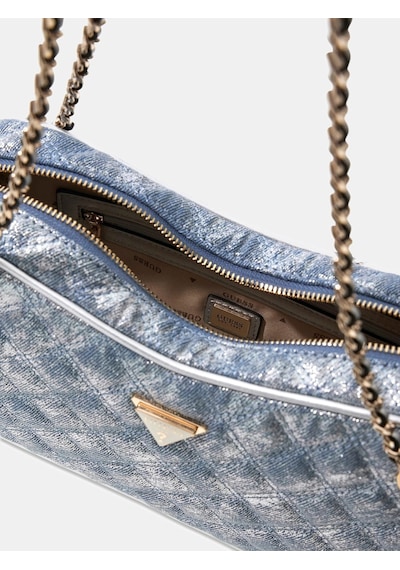 Guess Giully Ii Kadın Omuz Çantası Hwdg9673090 Mavi