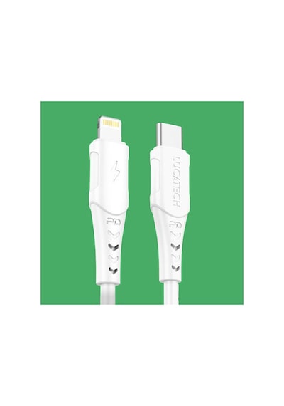 Lucatech Lk-230 Nitro Serisi 60w / 6a Pd Hızlı Şarj Ve Data Kablosu Type-c To Lightning 1 Metre Beyaz