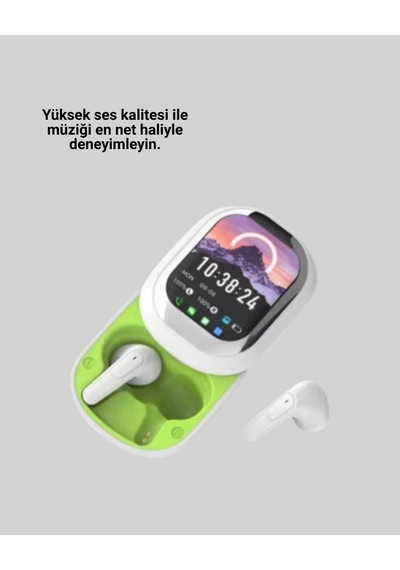 Mey İthalat Dokunmatik Ekranlı Aktif Gürültü Azaltma Özellikli Kablosuz Kulaklık V5.4 Diğer