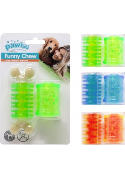 Pawise - 13 - Funy Chew 2 İn 1-l Lastik - Edntrend - Köpek Oyuncağı