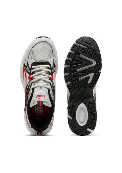 Puma Milenio Tech Siyah Kadın Sneaker Gri - Kırmızı