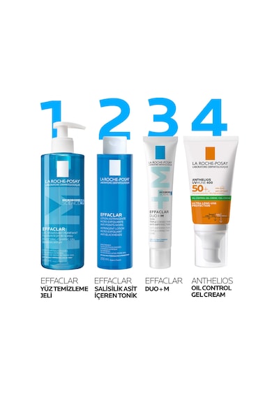 La Roche Posay Effaclar Sıkılaştırıcı Tonik 200 Ml 2 Adet