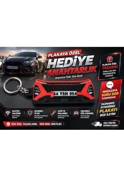 Araç Panjuru Plakalı Anahtarlık , Kişiye Özel - Hediyelik Araç Plaka Anahtarlık - Oto Panjur Plakalı