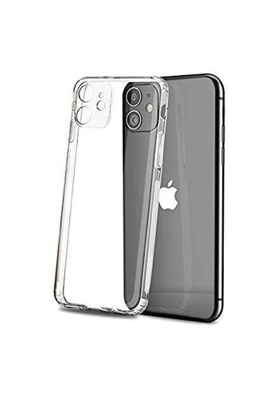 Gor İphone 12 Pro 6.1 İnch Kılıf Kamera Korumalı Şeffaf Silikon Kılıf- 5775 Mh-hs8677-6727
