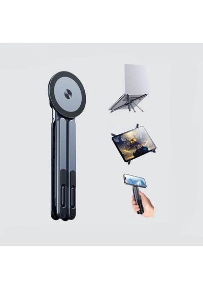 Jmary Ms-99 Ayarlanabilir Çok Fonksiyonlu Magnetik Apple Uyumlu MacBook Notebook Standı Siyah