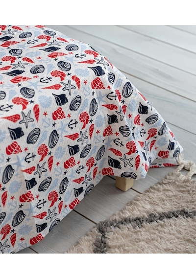 Menderes Home Cotton Collection Çift Kişilik Pike Deniz Diğer