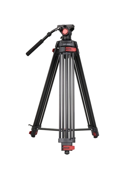 Dp 999 Professional Video Kamera Tripod 194m Akışkan Hidrolik Kafa