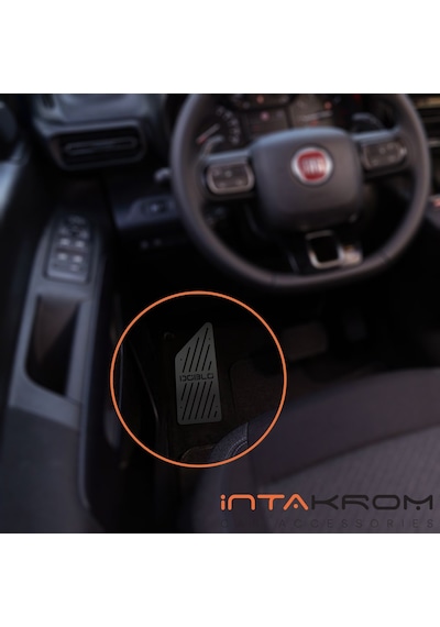 Fiat Doblo Krom Ayak Dinlendirme Pedalı - 2023 Ve Üzeri