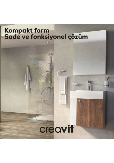 Creavit Font Lavabo Dolabı 50 Cm Beyaz-barok Beyaz - Barok Creavit Font Lavabo Dolabı 50 Cm Beyaz-barok Beyaz - Barok