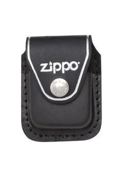 Zippo Hakiki Deri Çakmak Kılıfı Siyah