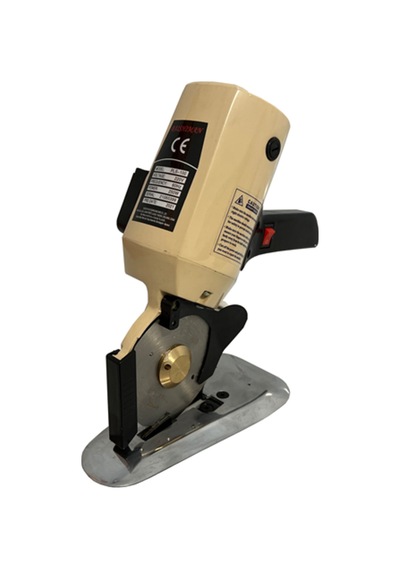 Yuvarlak Kumaş Kesim Motoru 250w 4 İnç Yuvarlak Bıçaklı Kumaş Kesim Makinesi Pls-100 Ycm-40