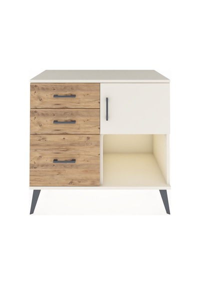 Hyperion Şifonyer Tek Raflı 3 Çekmeceli Tek Kapaklı 88x44x80 Aytaşı-aytaşı/çam Aytaşı/çam Hyperion Şifonyer Tek Raflı 3 Çekmeceli Tek Kapaklı 88x44x80 Aytaşı-aytaşı/çam Aytaşı/çam