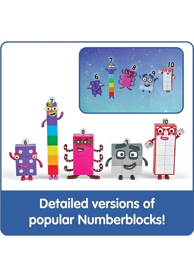 Numberblocks Friends Six To Ten Hm95357-uk