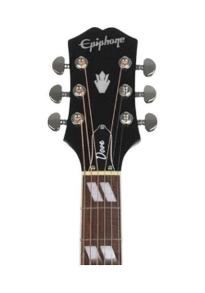 Epiphone Dove Studio Elektro Akustik Gitar Trans Ebony