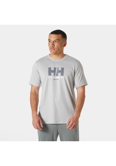 Helly Hansen Hh Tech Graphic 2.0 Erkek T-shirt-hha.49574 853/ Grey Fog