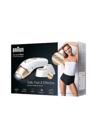Braun Silk Expert Pro5 PL5237 Yeni Nesil IPL 2 Başlıklı Lazer Epilasyon Cihazı
