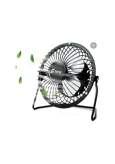 Feny Fn-f86 Metal 360 Mını Masaustu Fan 1 Adet