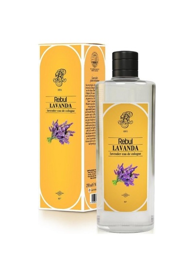Rebul Lavanda Kolonyası Cam Şişe EDC 3 x 250 ML + 3 x 125 ML + Sprey Kolonya 3 x 50 ML
