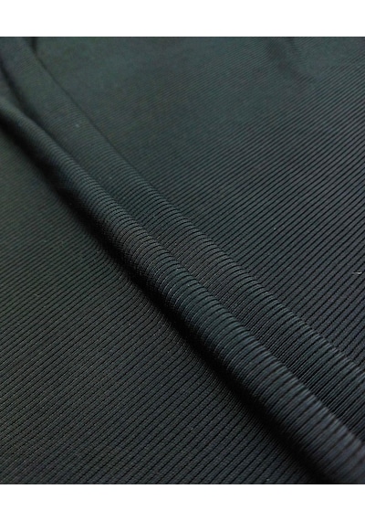 Siyah Renkte Kaşkorse Jarse Kumaş 90x310cm-11341