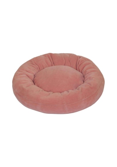 Pribor Kedi Ve Köpek Simit Yatağı 50 Cm Çap Polar Pembe-fuşya