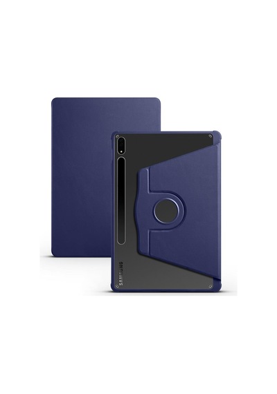 Galaxy Uyumlu Tab S8 Plus Sm-x800 Kılıf Termik Kalem Bölmeli Dönebilen Standlı Kılıf