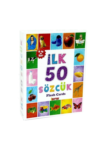 İlk 50 Sözcük Eğitici Flash Kart Oyunu