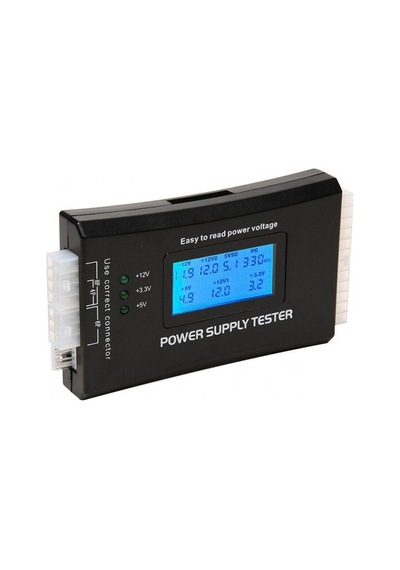 Power Supply Tester Dijital Ekranlı Göstergeli Power Tester