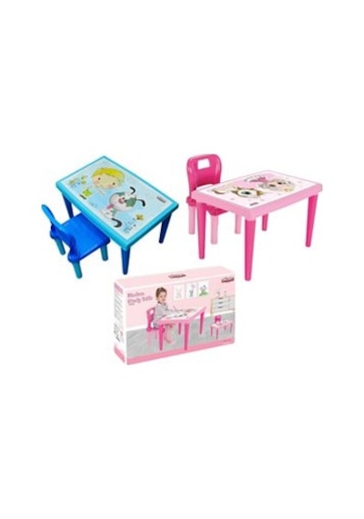 Pilsan Mavi Modern Çalışma Masası Mavi