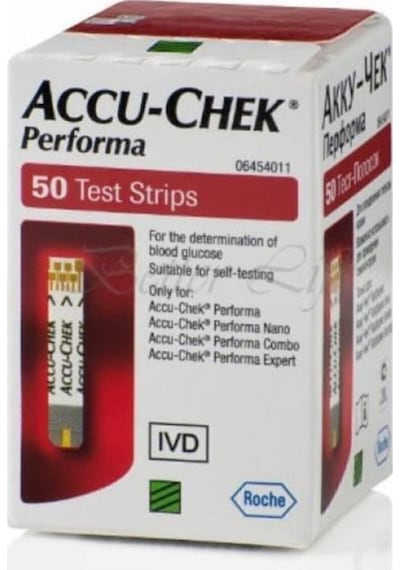 Accu-chek Performa Şeker Ölçüm Stribi 50li - 5 Li Paket