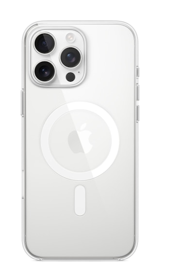 Apple Uyumlu iPhone 16 Pro Max Magsafe Güçlü Manyetik Kılıf+kırılmaz Cam 2si1 Arada Şeffaf