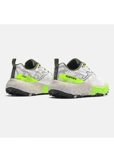 Joma Tksıms2602 Sima Erkek Trail Koşu Ayakkabısı - Beyaz/lime