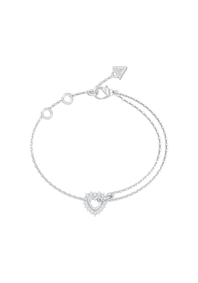 Guess Jgujubb05534jwrhs Kalpli Kadın Bileklik Metalik Gri