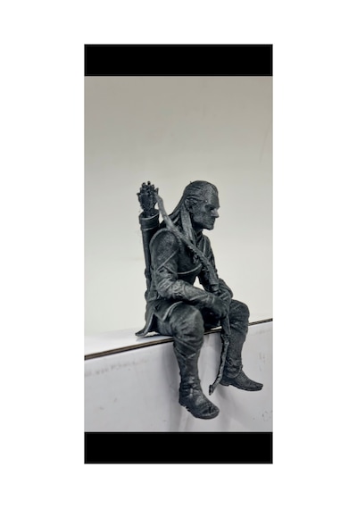 Legolas Oturan Figür 10 Cm Lord Of The Rings Yüzüklerin Efendisi