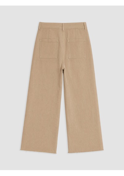 LC Waikiki Lc Waıkıkı Bej Flare Kadın Jean Pantolon